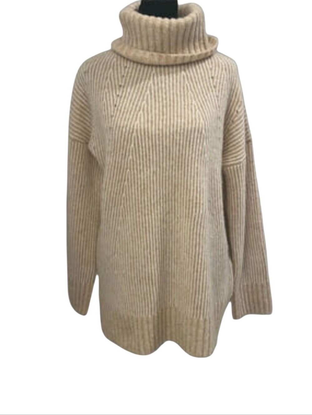 Jessica Simpson Cozy Chunky Knit Oversized Turtleneck Tunic Sweater Size S